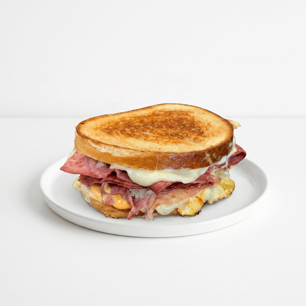 Grilled Corned Beef Reuben