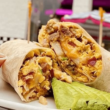 Big Meat Breakfast Burrito