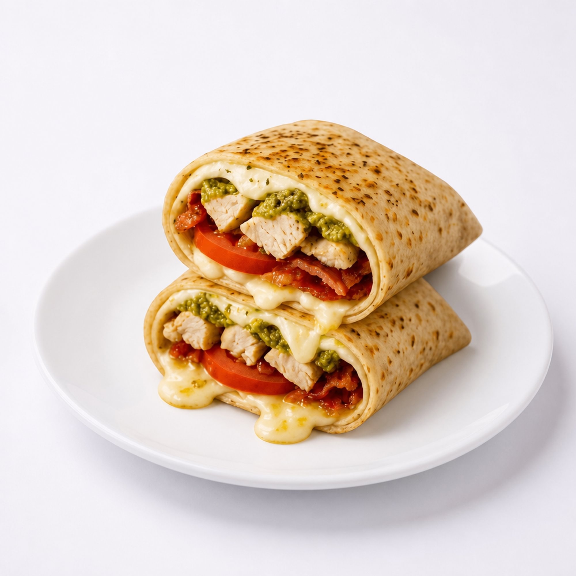 Pesto Chicken Wrap