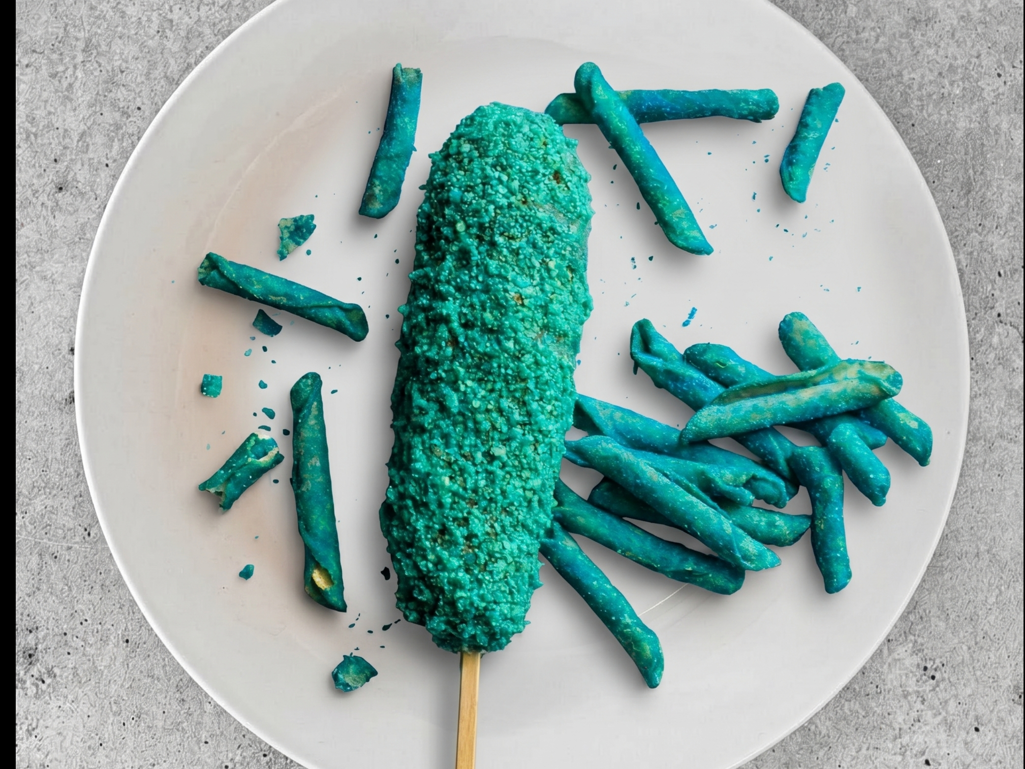 Blue Takis Half & Half