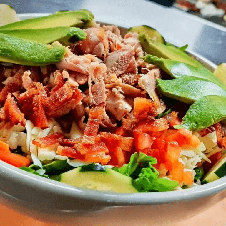 Smoked Chicken Avocado Salad