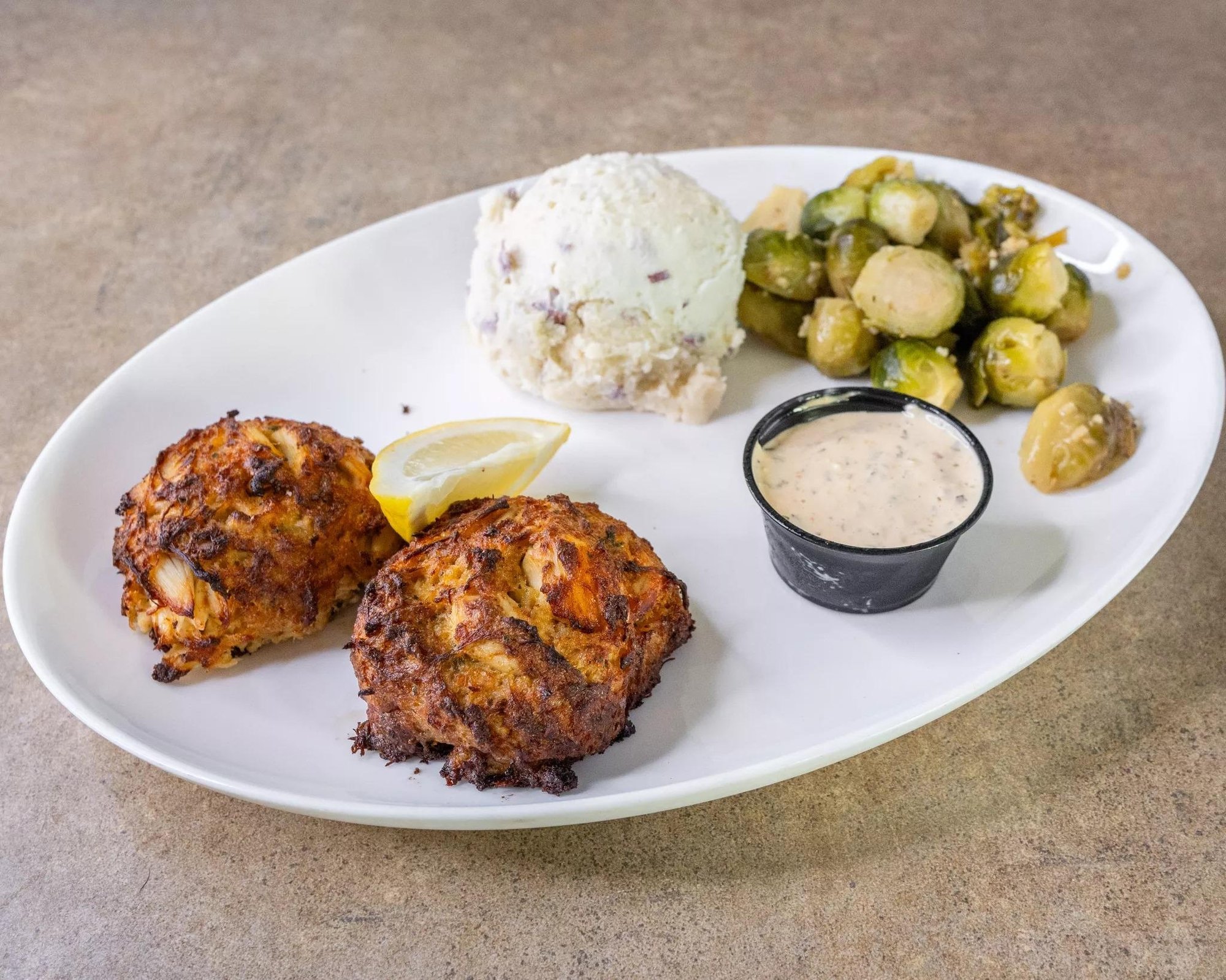 Double Crab Cakes