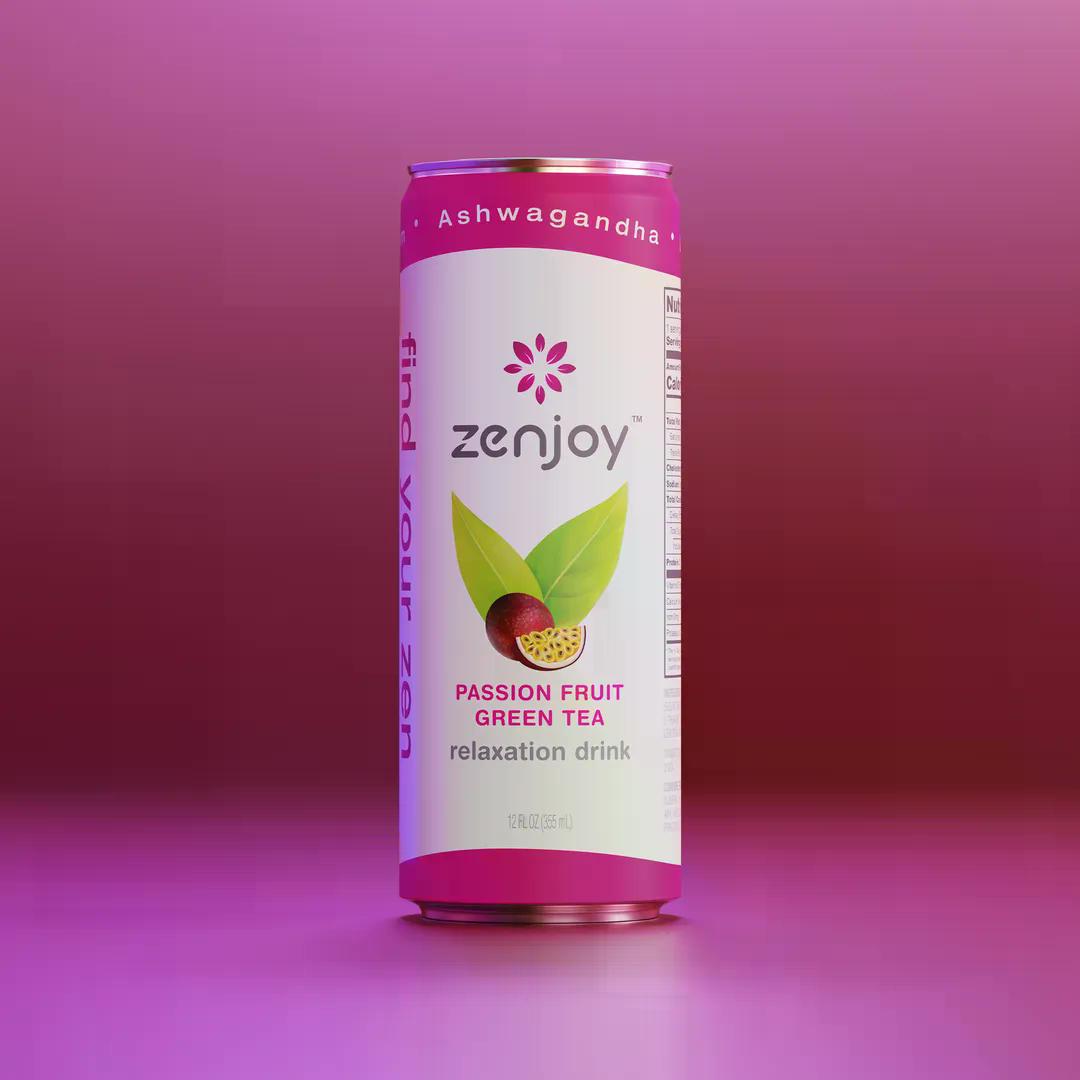 Zenjoy Passion Fruit Green Tea 12oz
