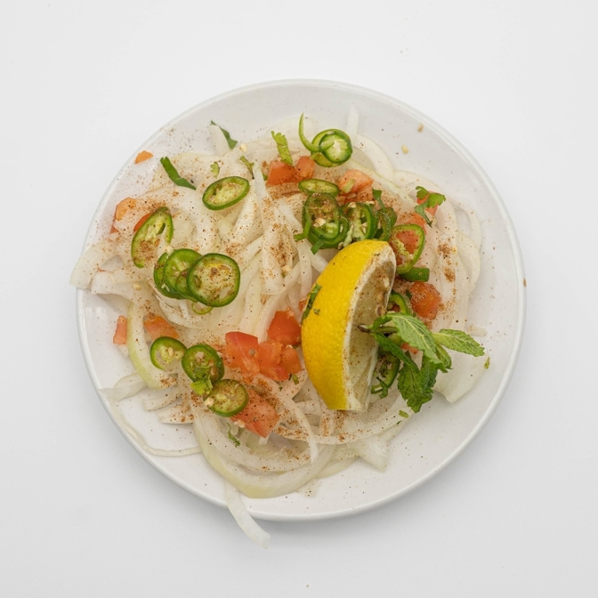 Onion & Green Chillies