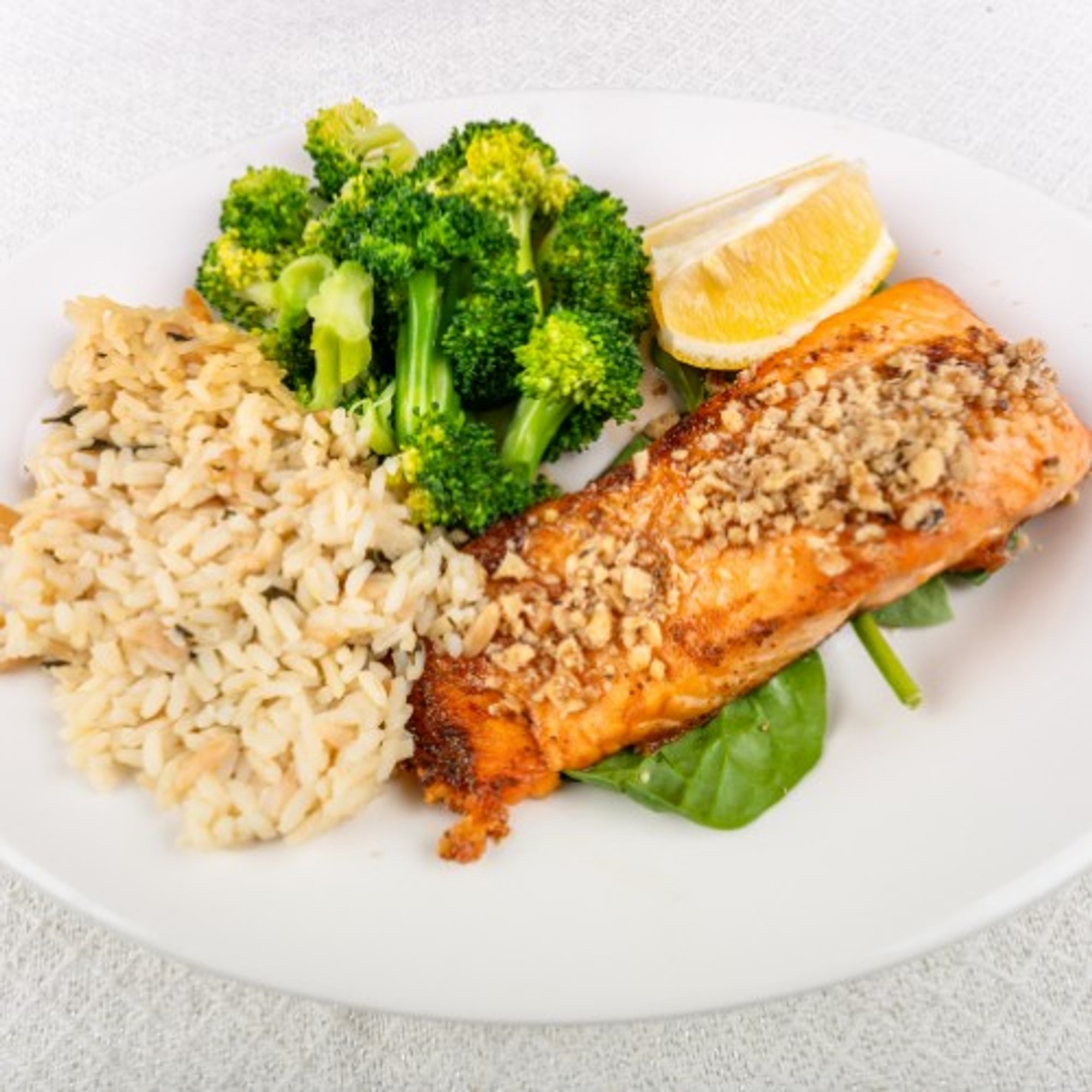Pistachio Encrusted Salmon