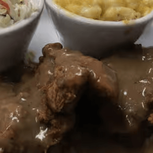 Smothered Chicken Lunch