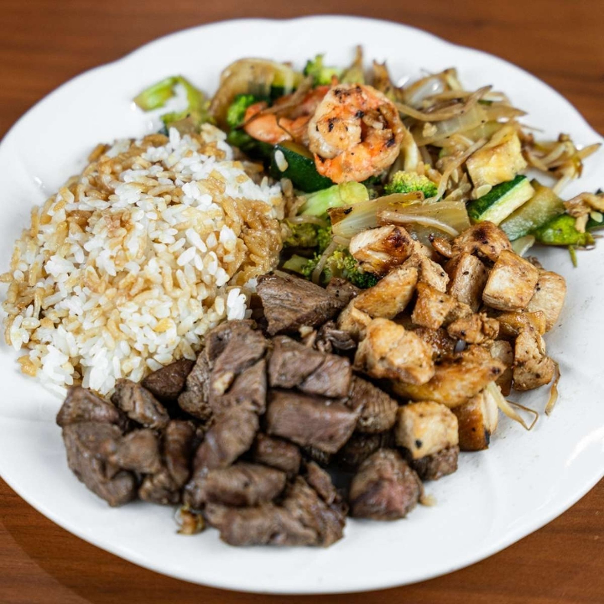 Chicken & Filet Mignon Hibachi