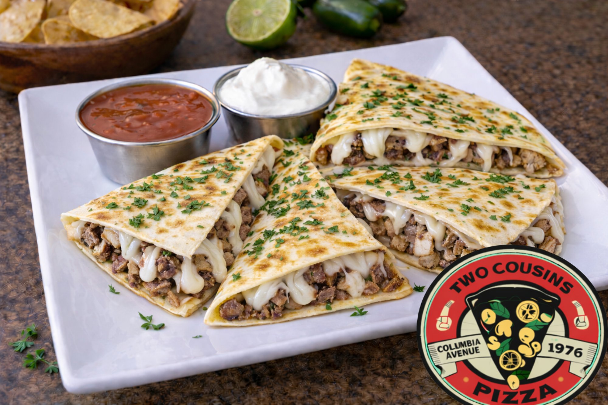 Cheesesteak Quesadilla