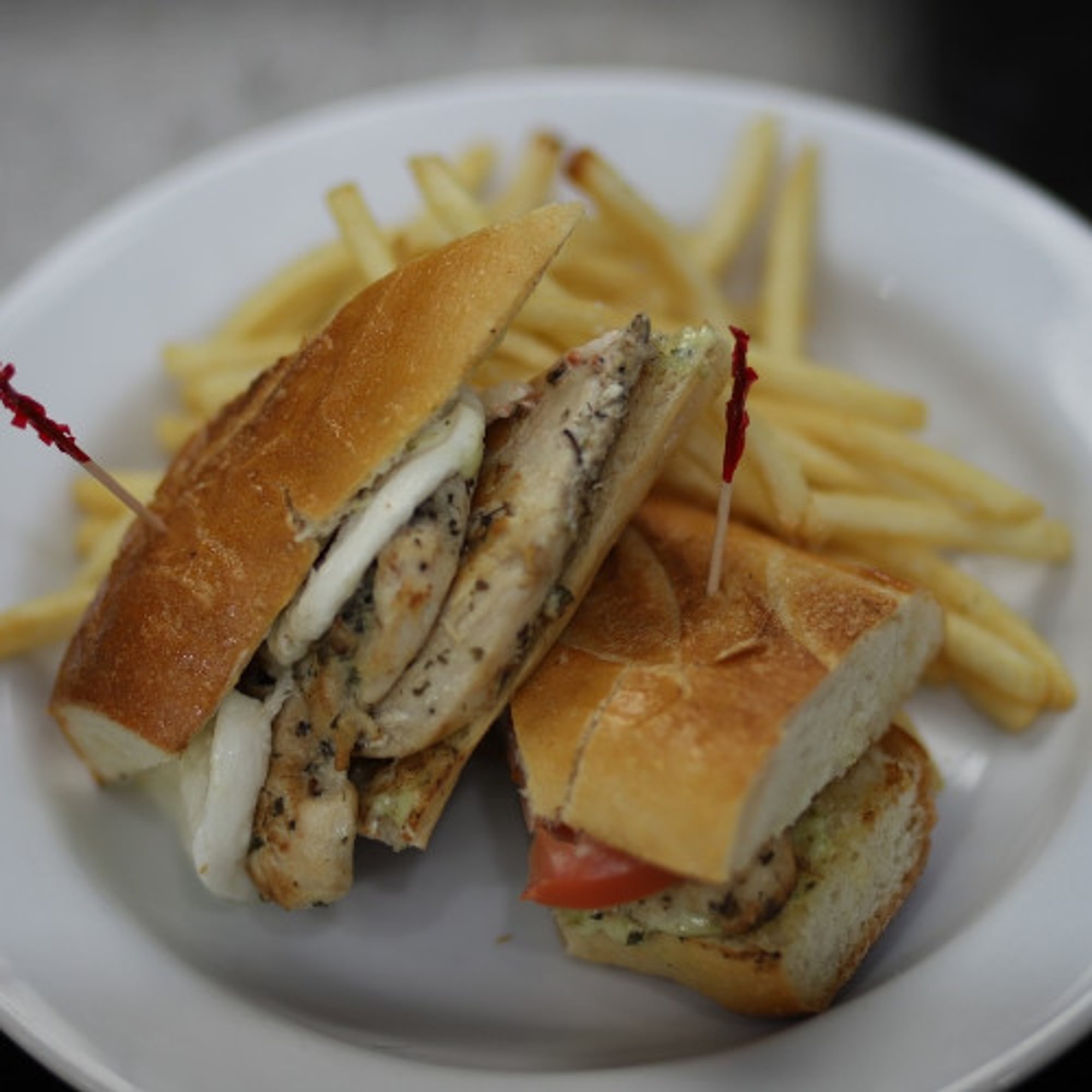 Chicken Caprese Panini