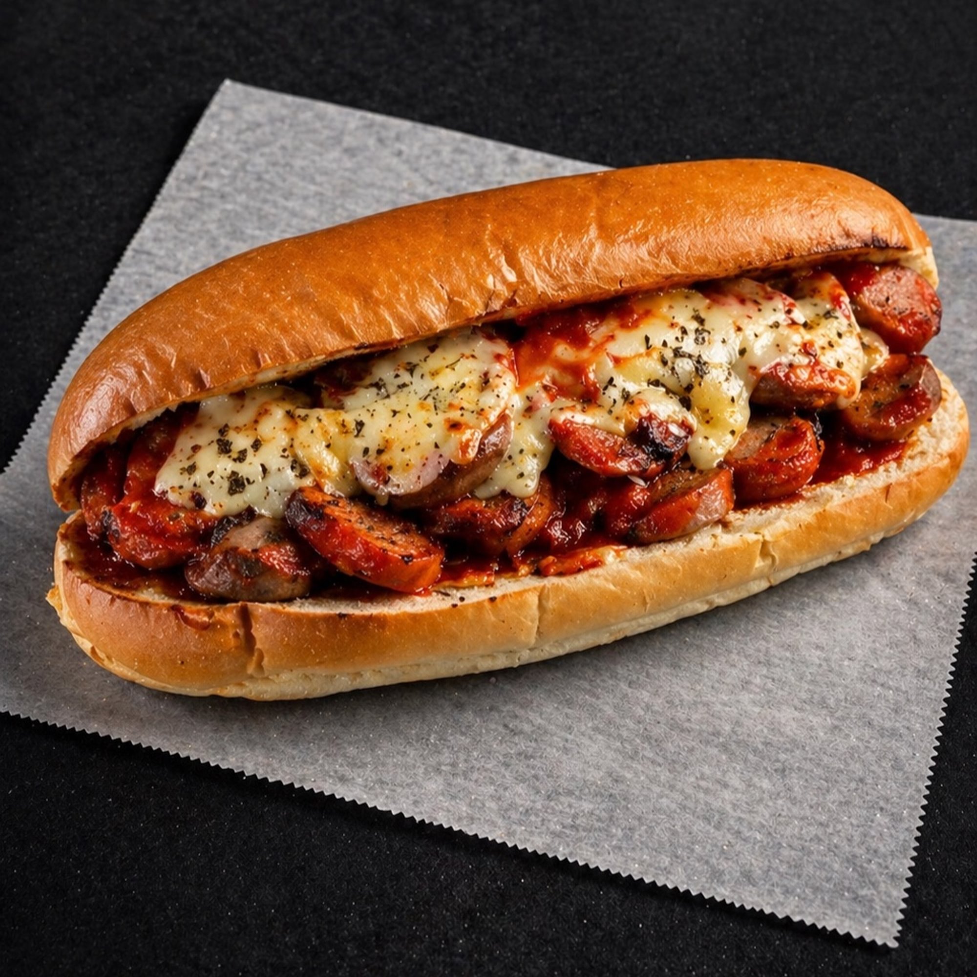 Meatballs & Sausage Sub