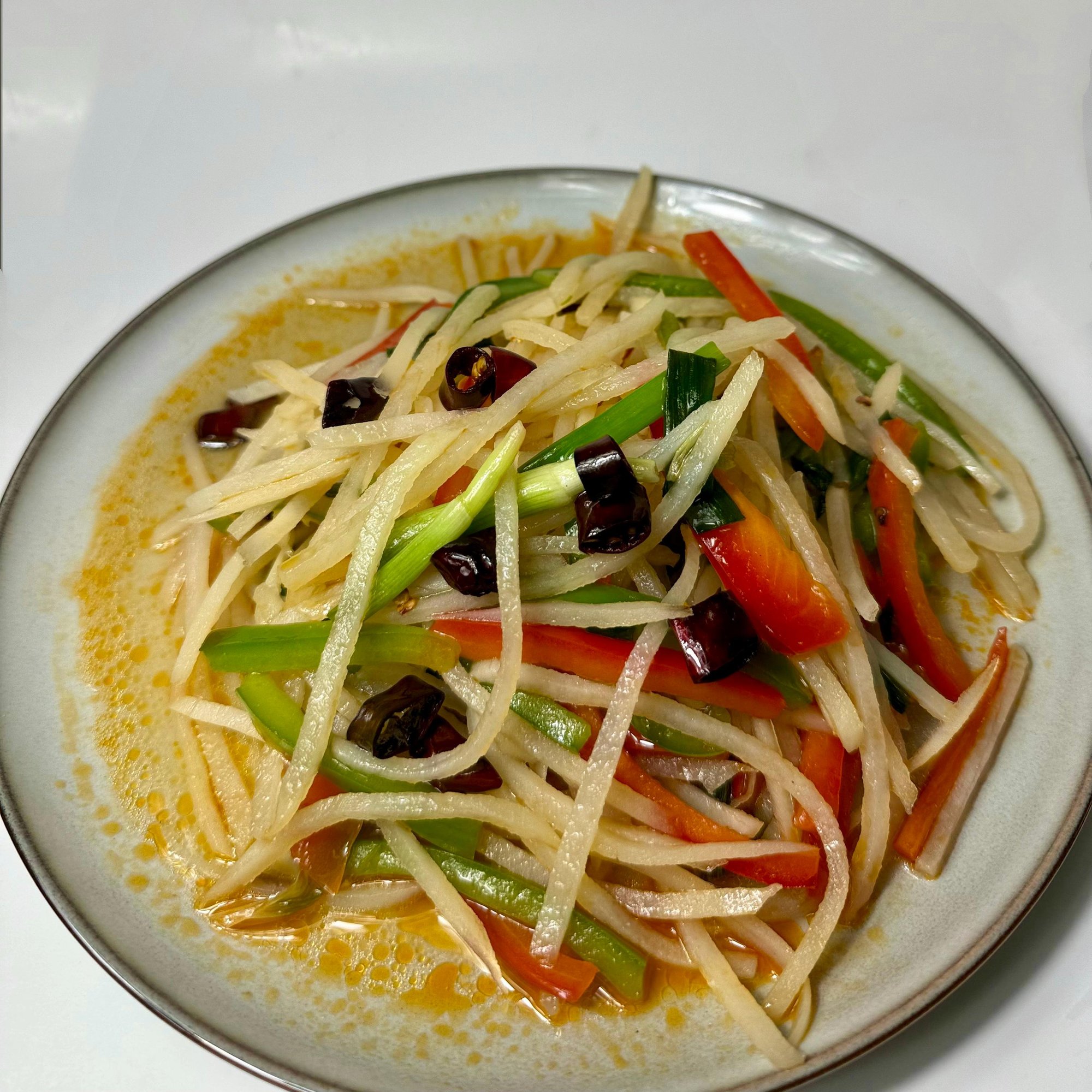 Hot Sour Potato 酸辣土豆丝
