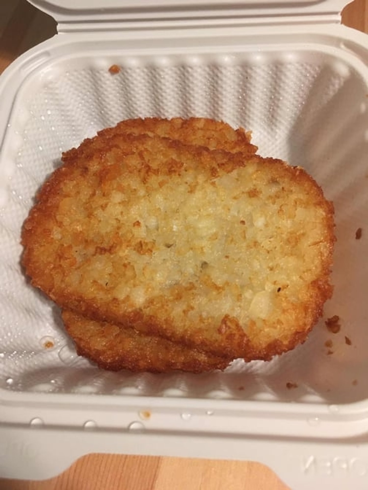 2 Pieces Hash Browns