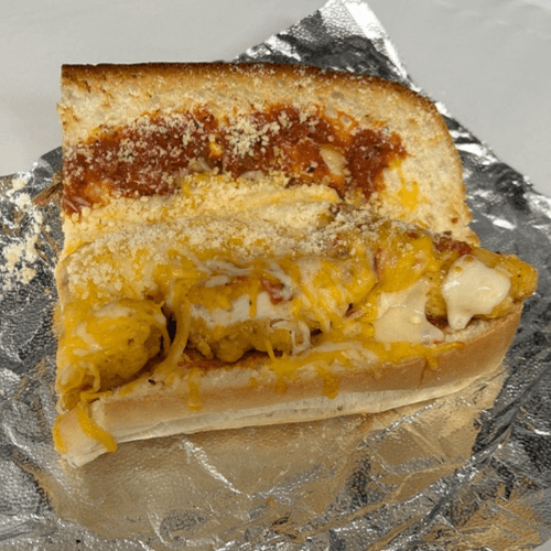 #26 Half Chicken Parmesan Sub.