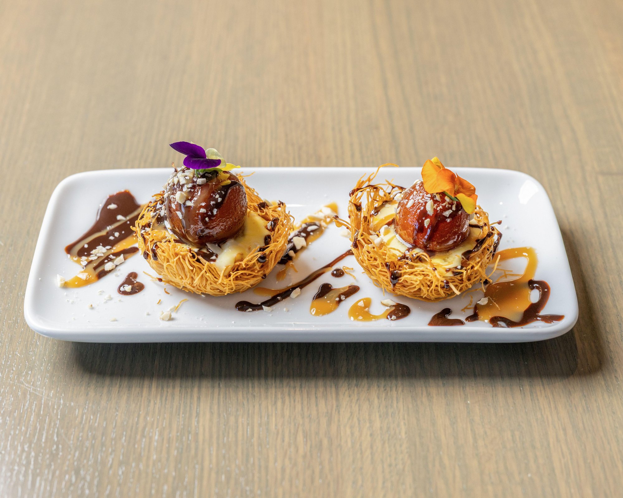 Kunafa Jamun Nest