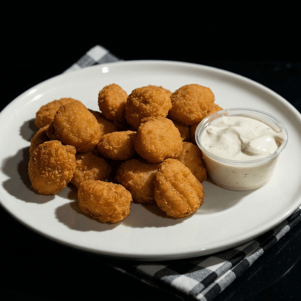 Corn Nuggets with Ranch