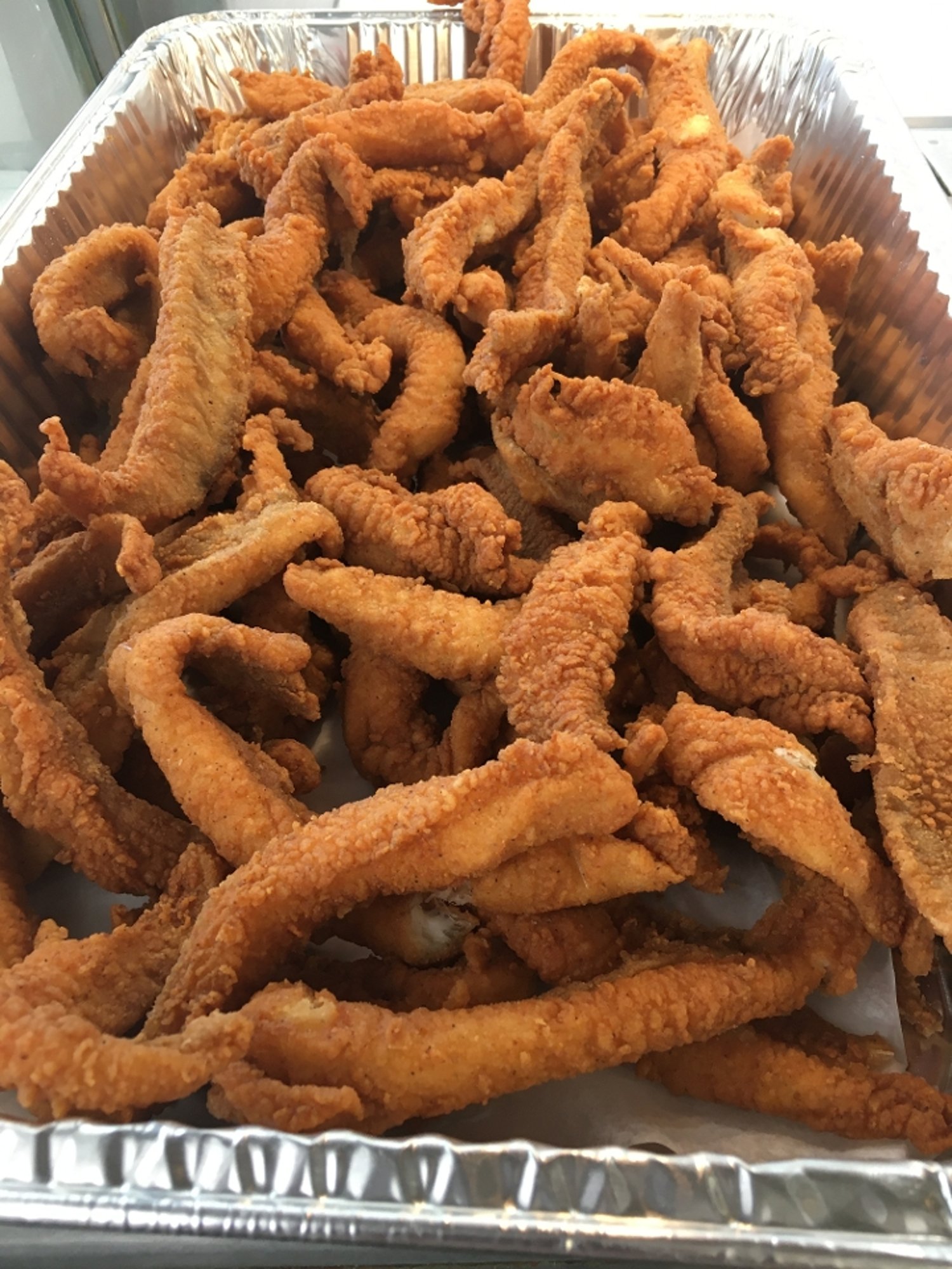 Catfish Tenders Platter - Large - 55pc