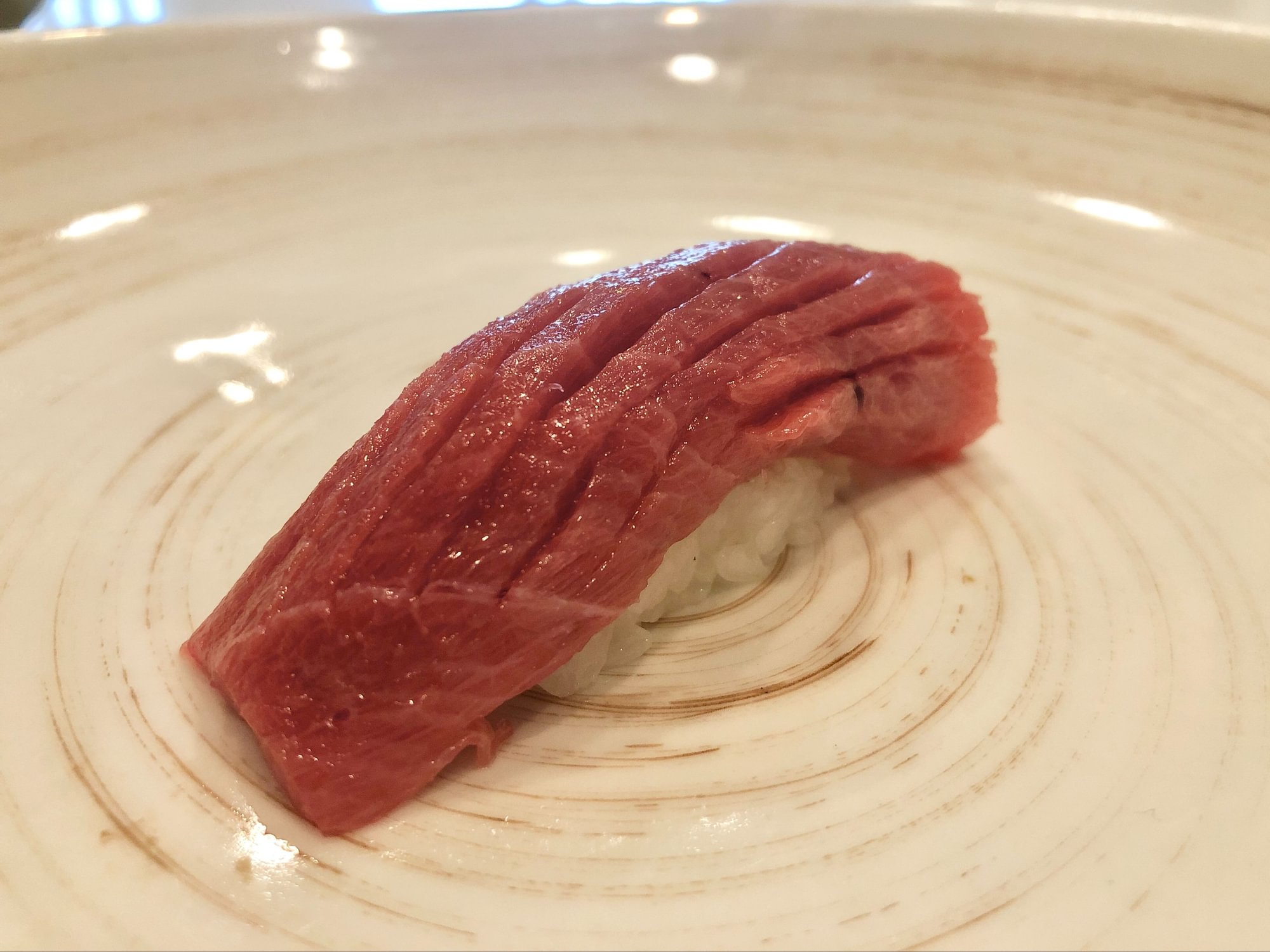 Chu Toro - Mid. Fat Tuna Nigiri