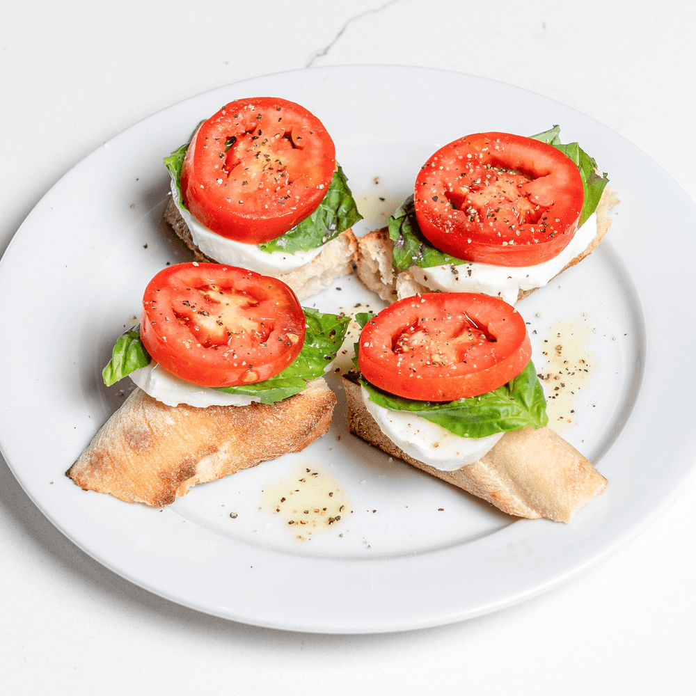 Seasonal bruschetta dinner