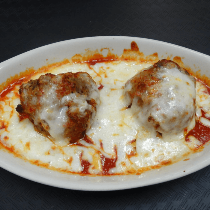 Meatballs with Marinara and Cheese