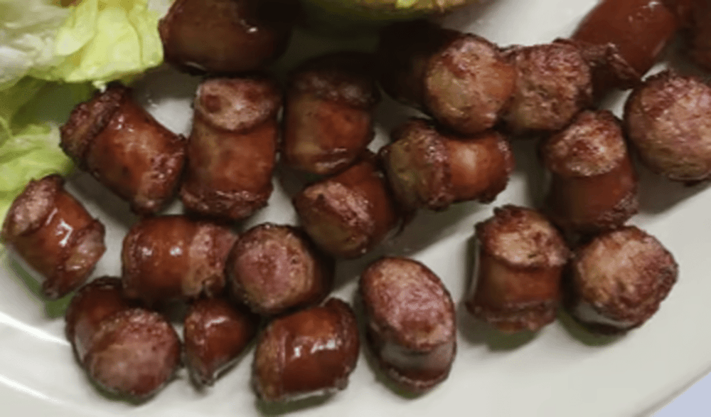 Longaniza Frita / Fried Dominican Sausage