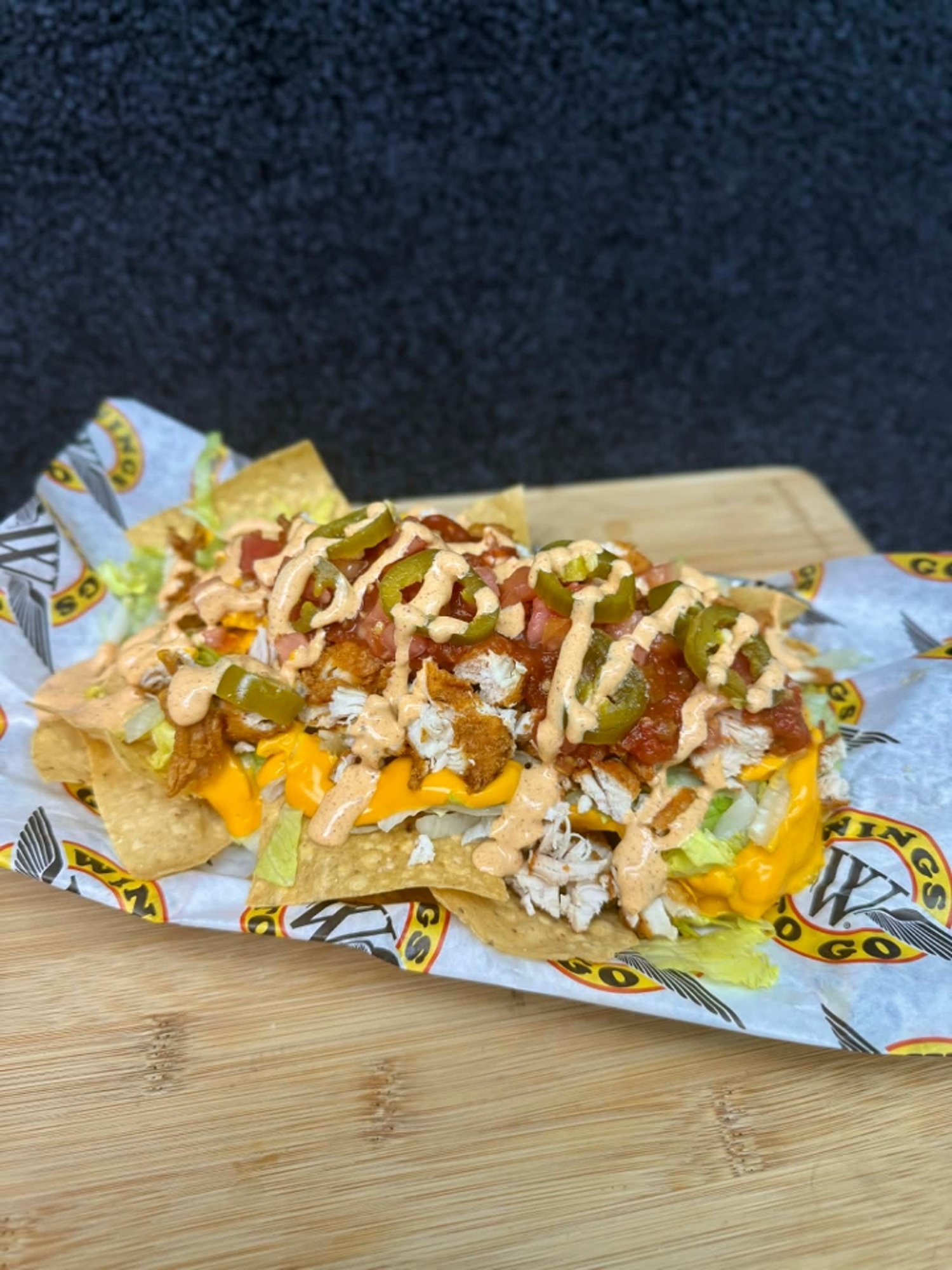 Burnie's Chicken Nachos