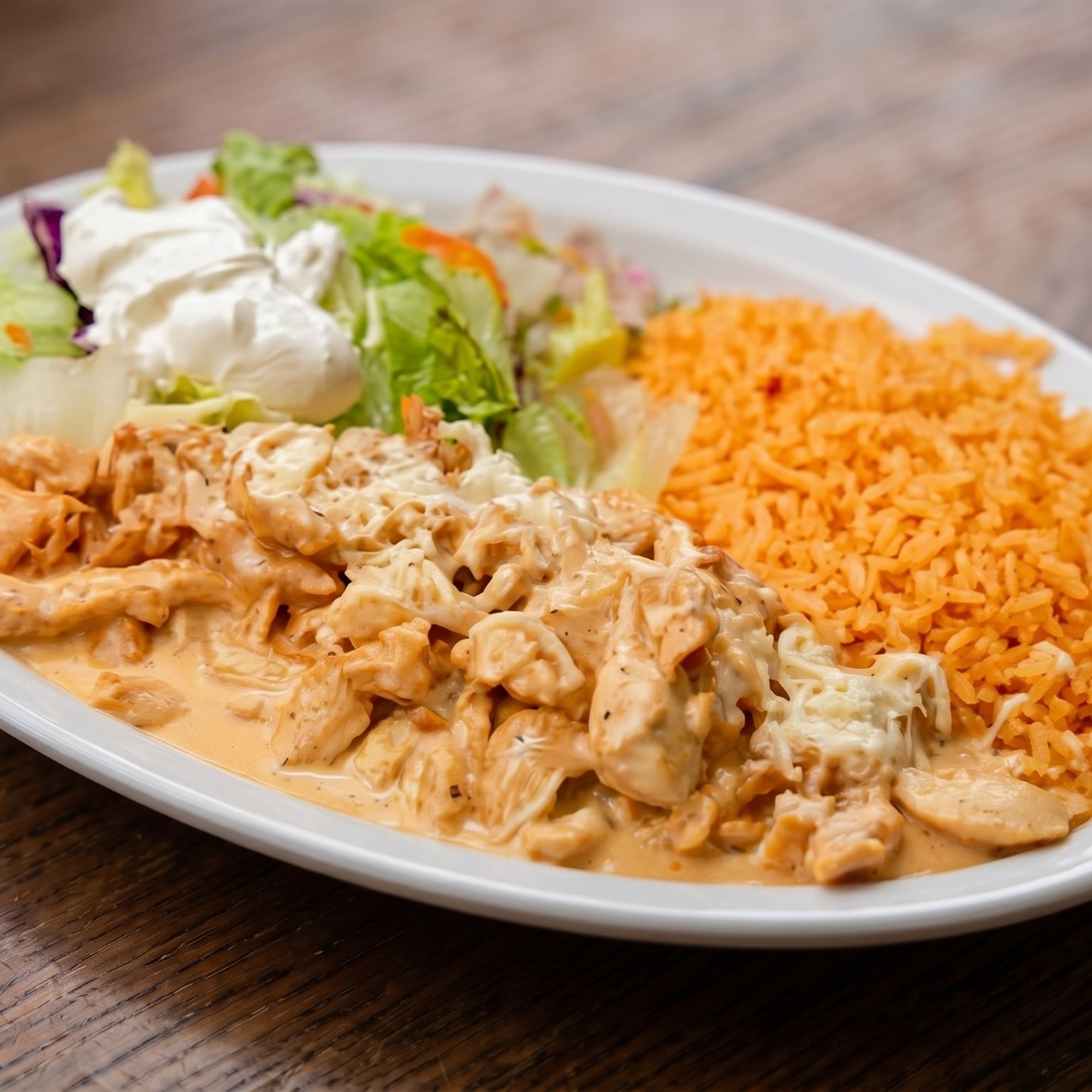 Pollo a la Crema