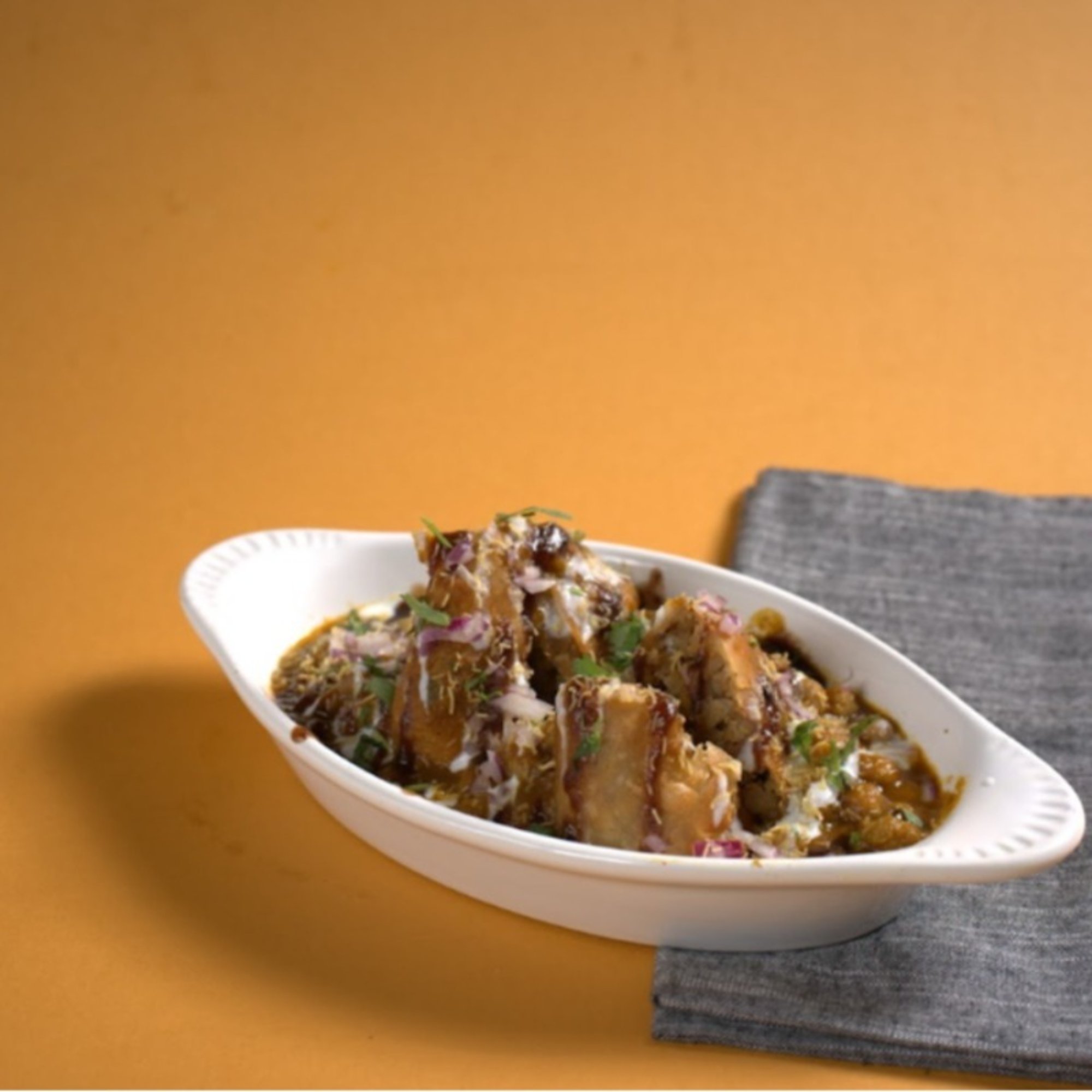 Samosa Cholley Chaat