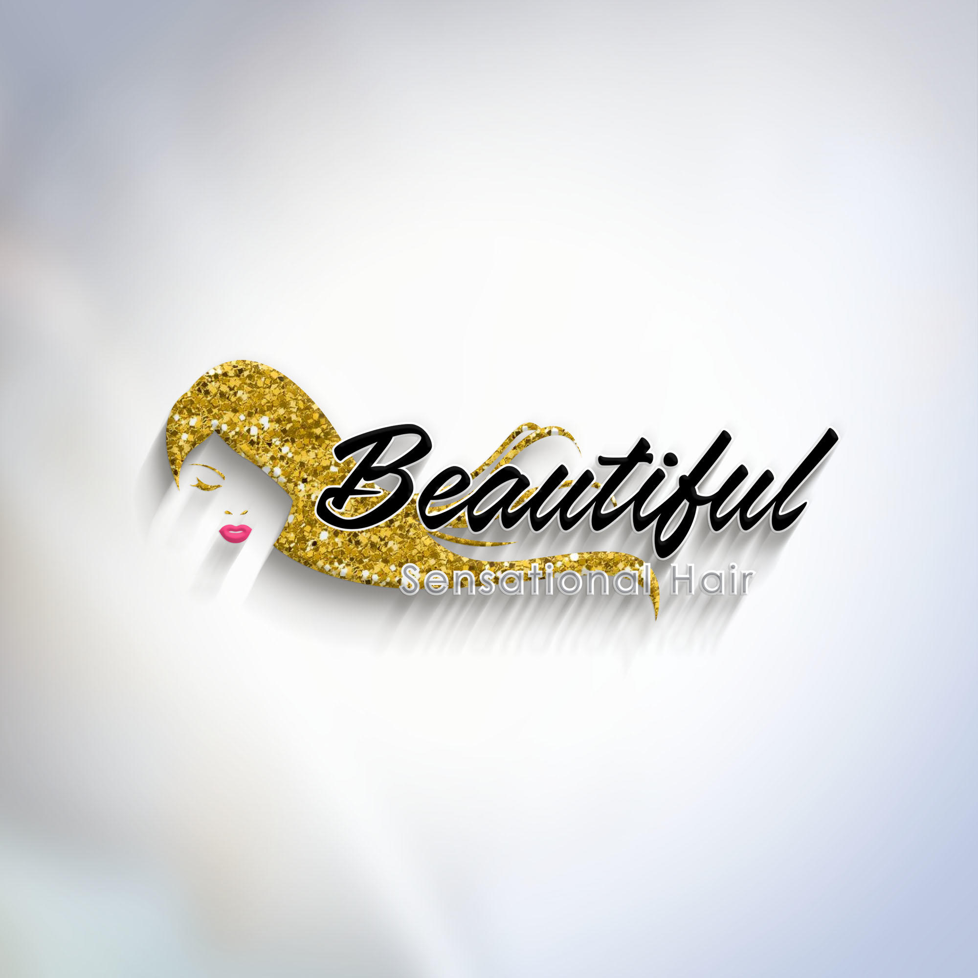 Beautiful and Sensational Hair Logo