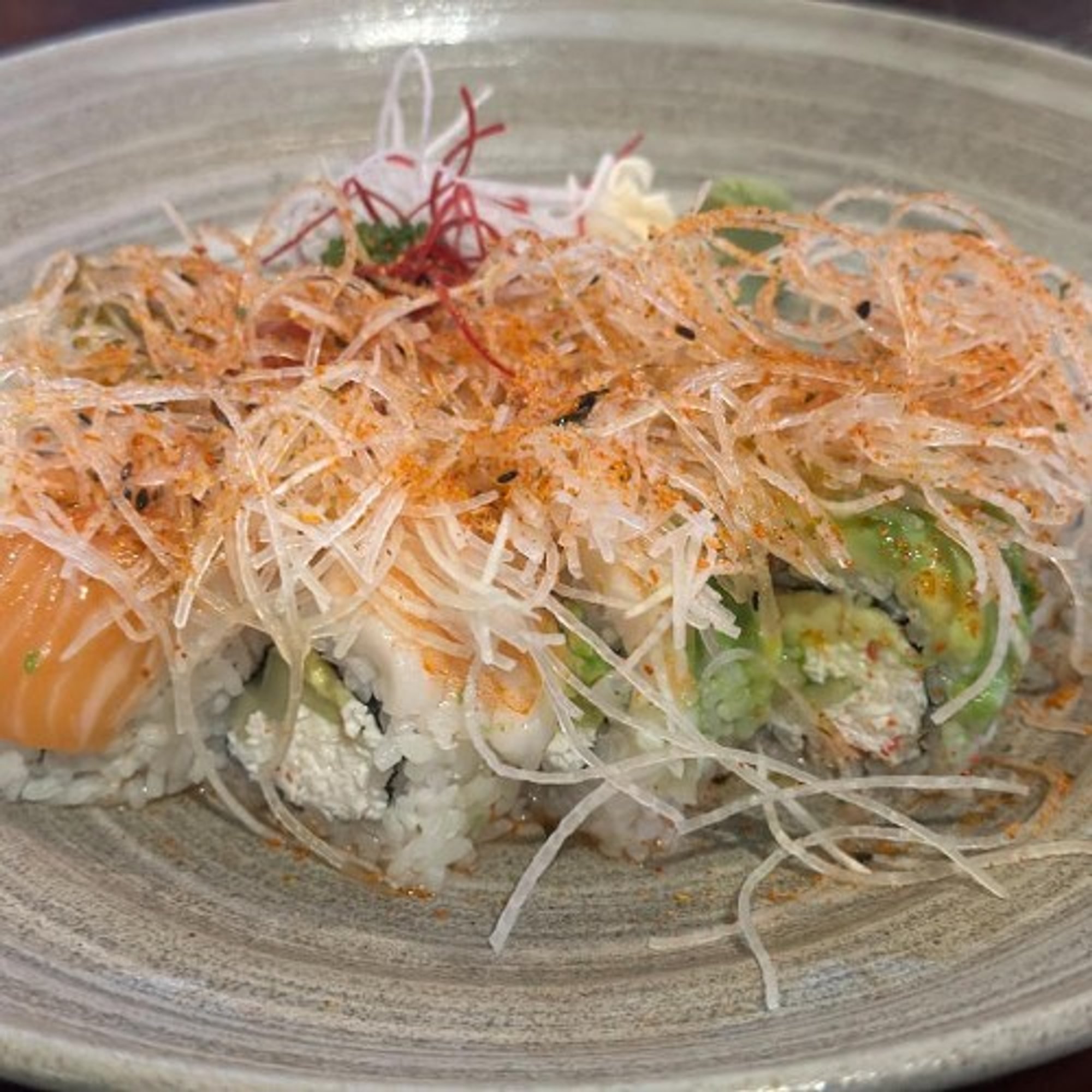 Spicy Rainbow Roll