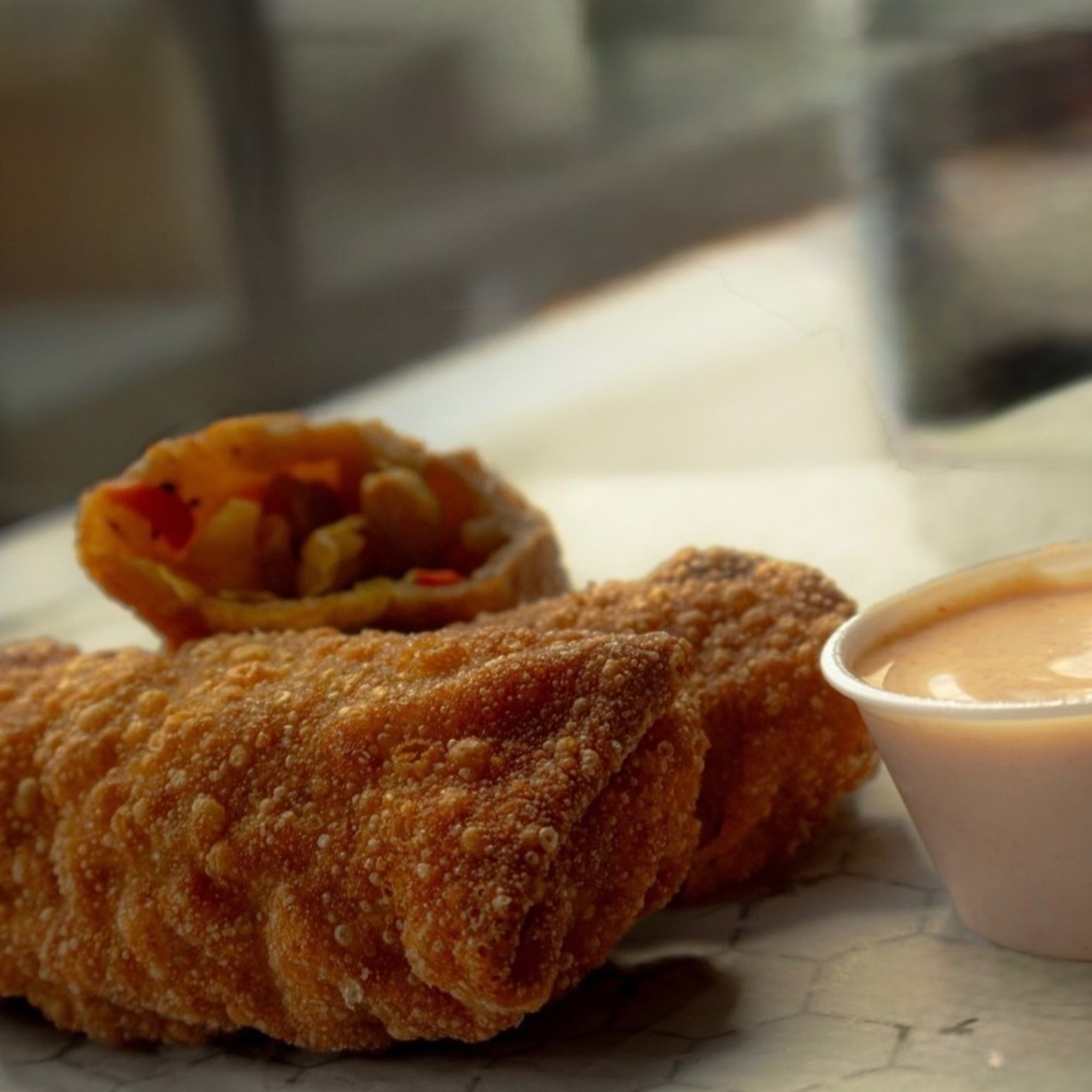 Two (2) Teriyaki Chicken Egg Rolls