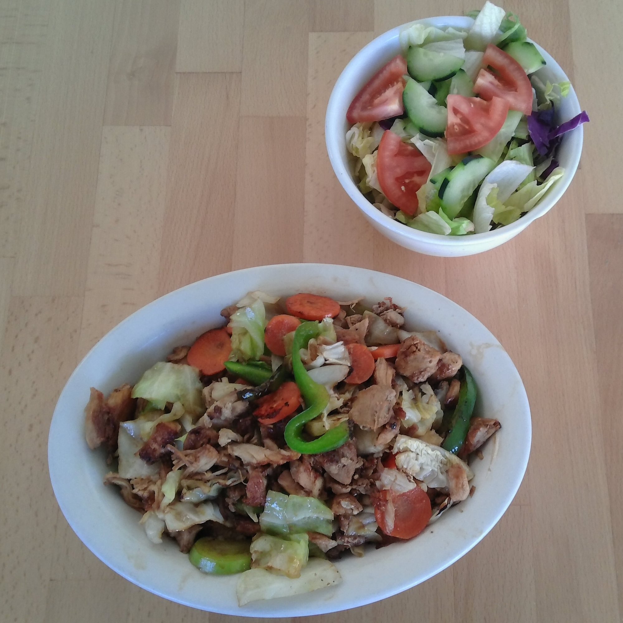 Chicken Teriyaki (with Salad)