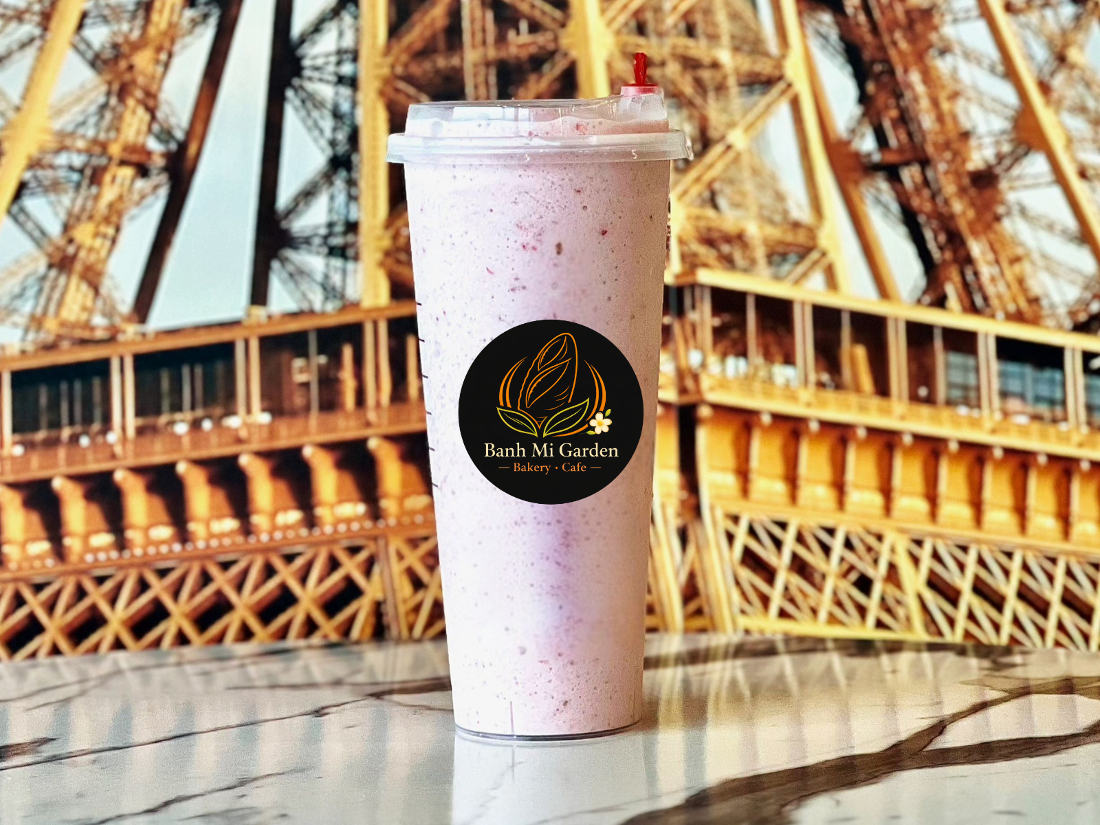 Strawberry Milk Slush