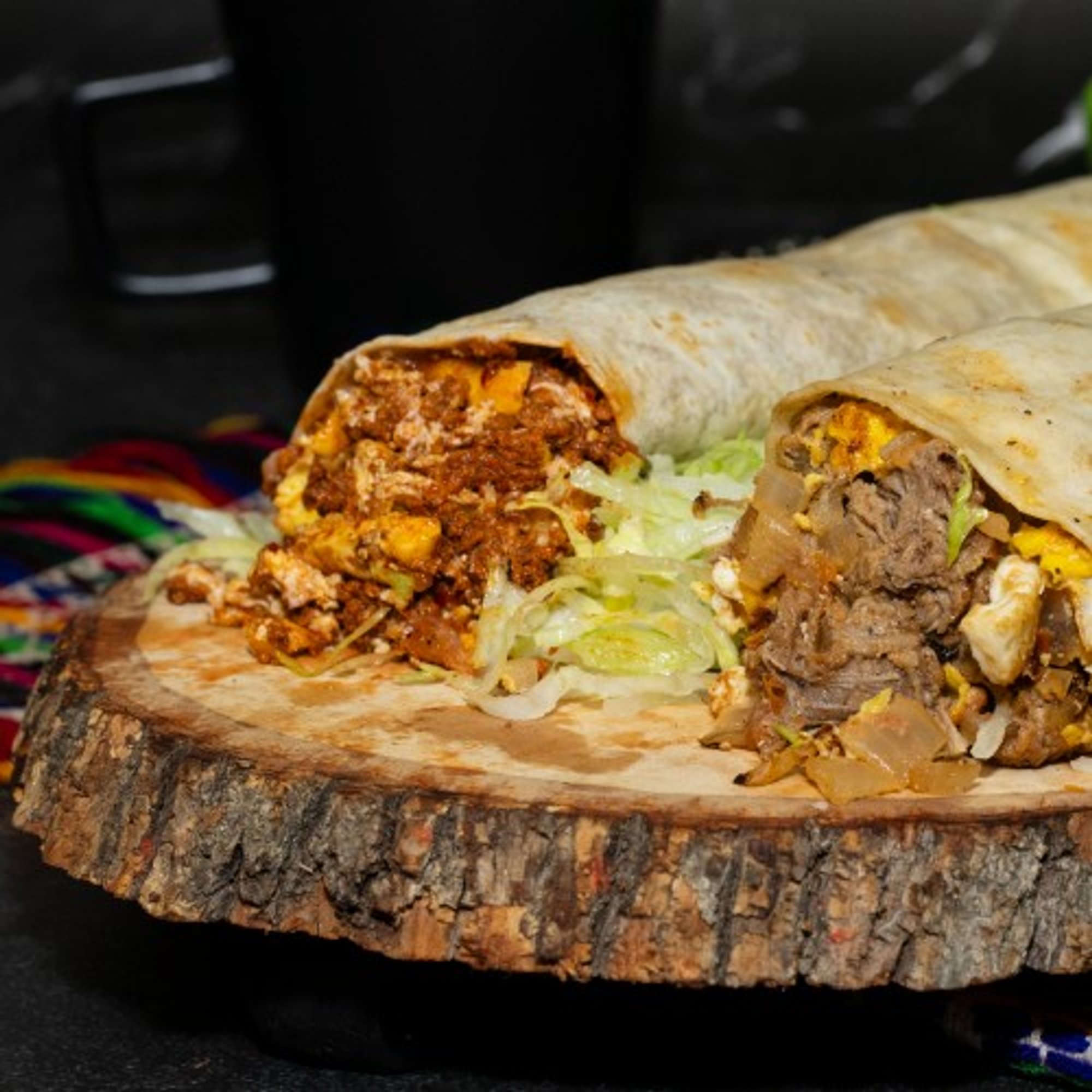 Chorizo Breakfast Burrito
