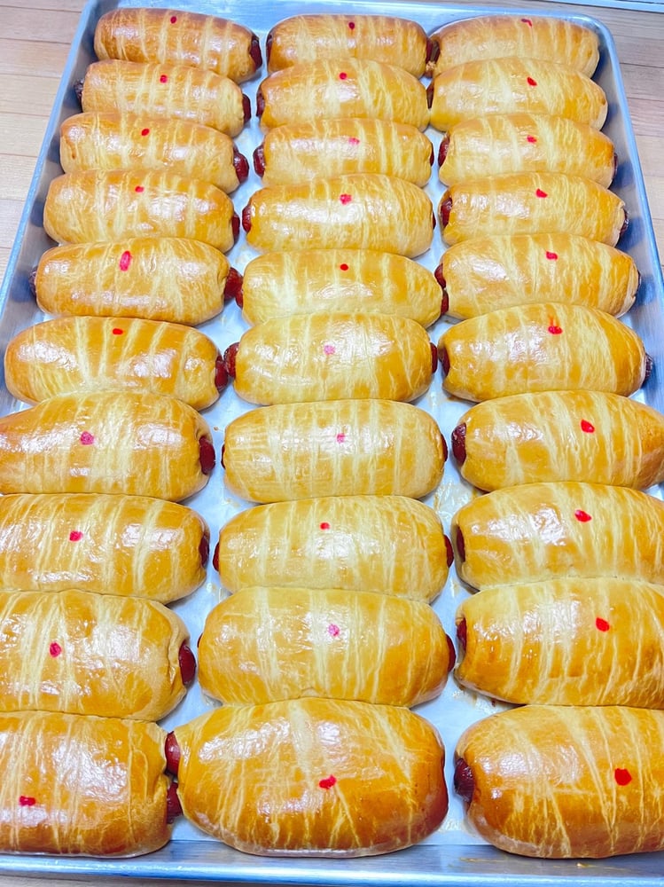 DZ LG: Jalapeno, Sausage, & Cheese Kolaches