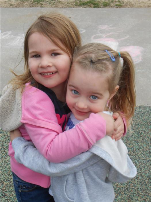 Making lasting friendships here at KinderCare!