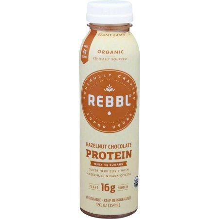 Rebbl Hazelnut Chocolate Protein Drink 12oz