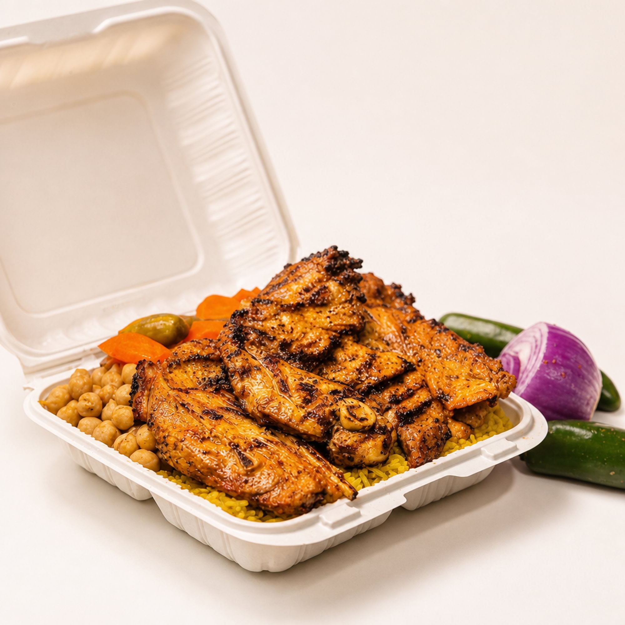 Mix Grill with Rice