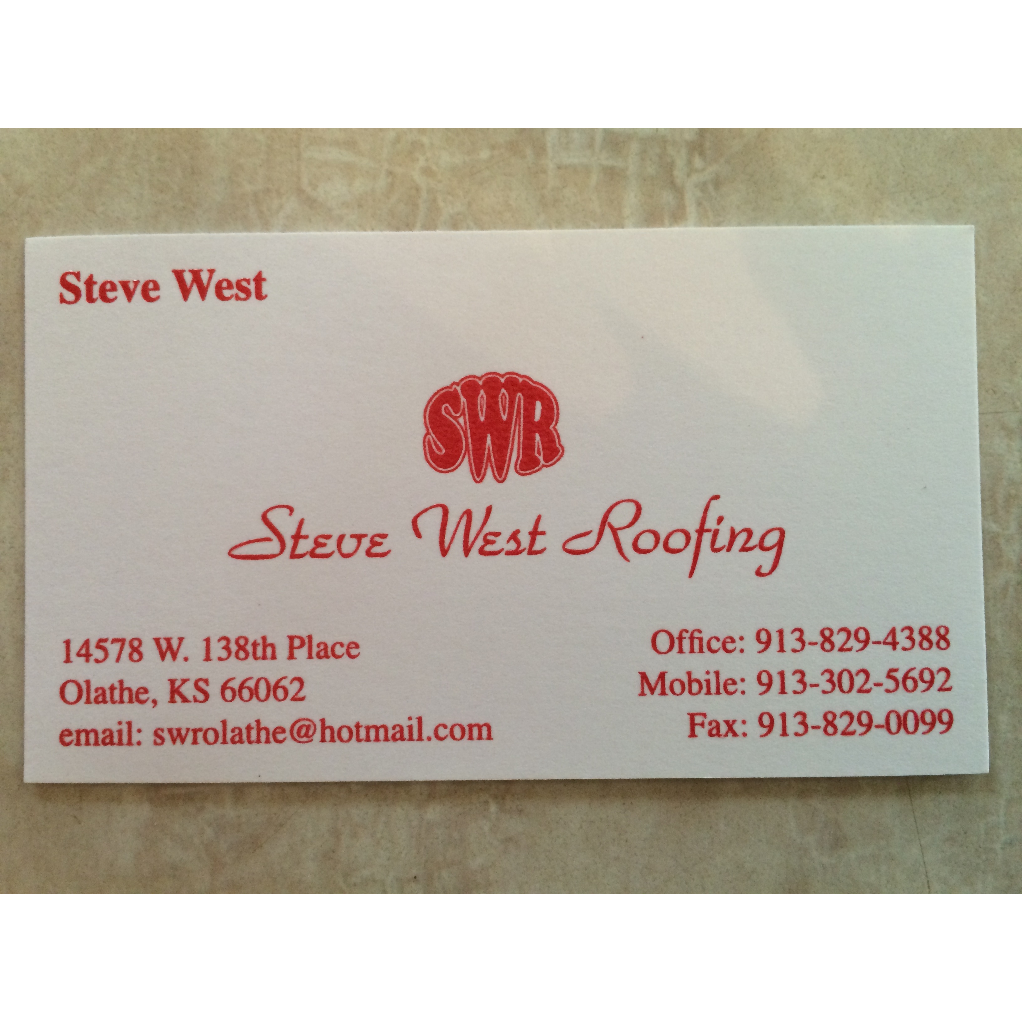 Steve West Roofing