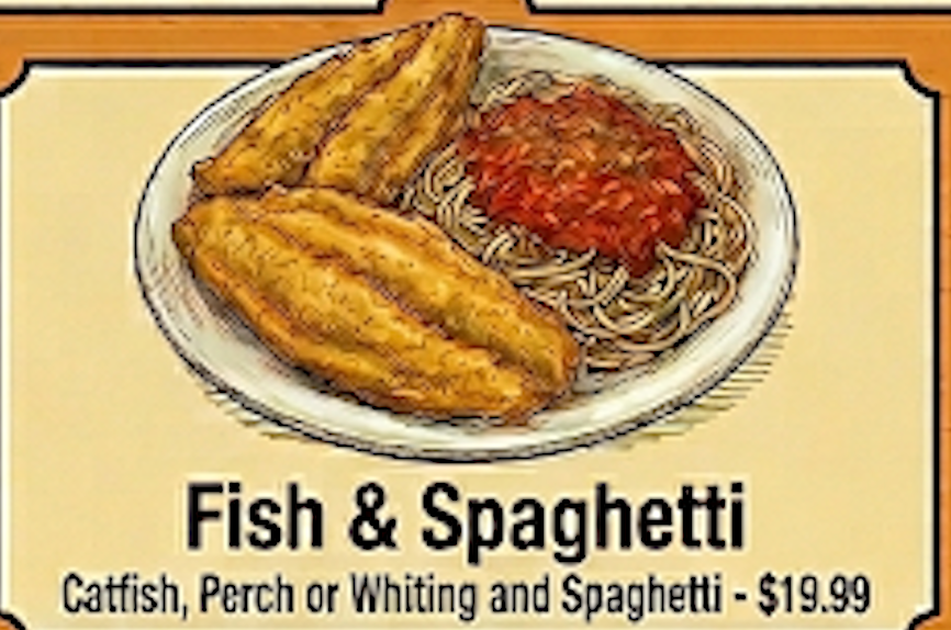 FISH & SPAGHETTI (Online Order)