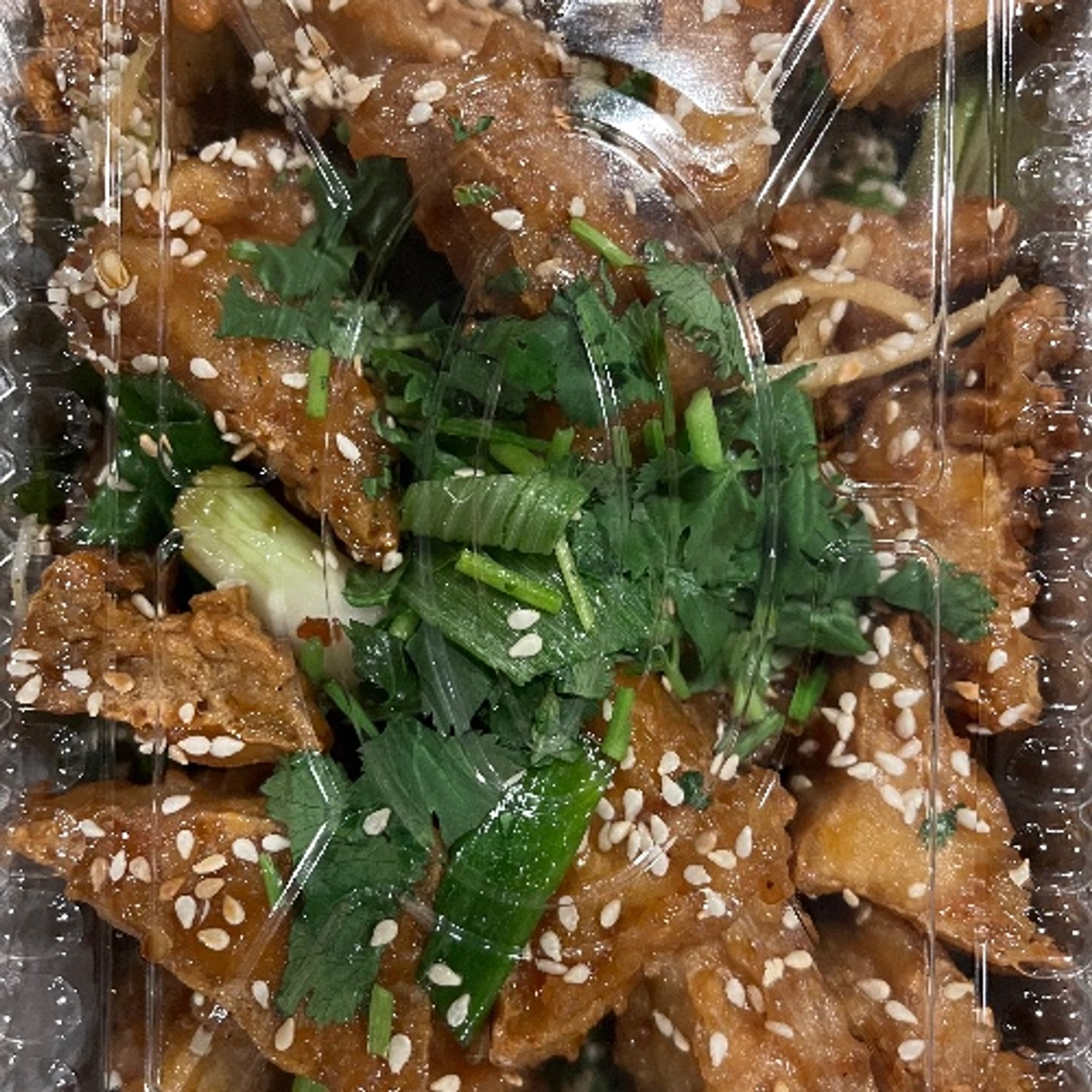 Sizzling Teriyaki Tofu Platter