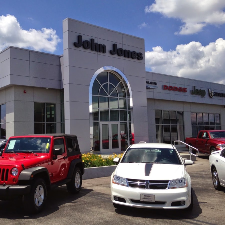 John Jones Chrysler Dodge Jeep RAM FIAT Logo