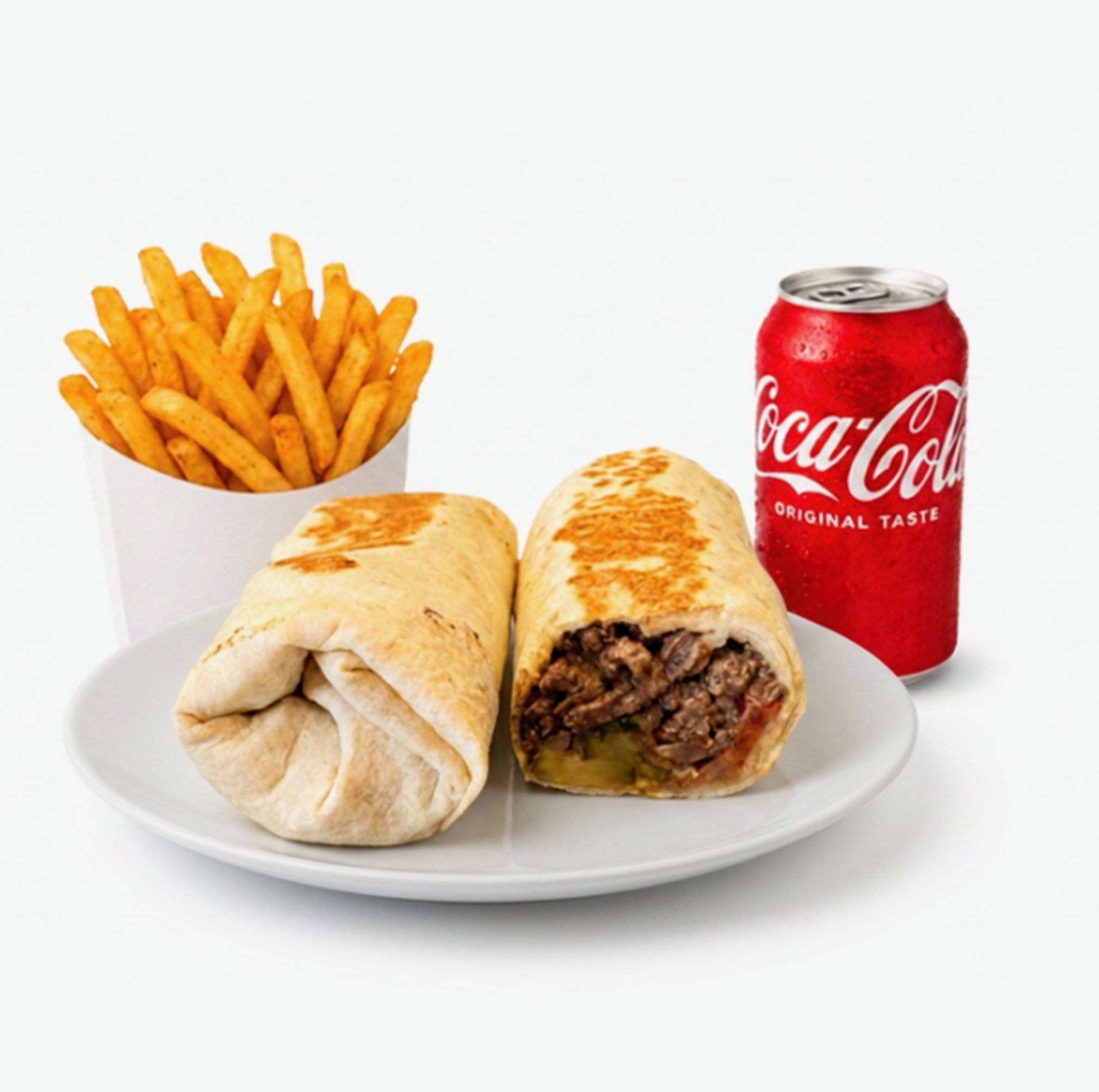 Beef Shawarma Wrap Lunch Special