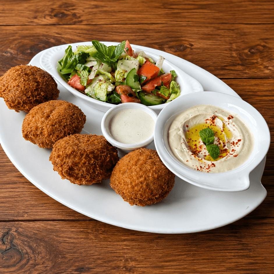 Vegetarian lunch platter special