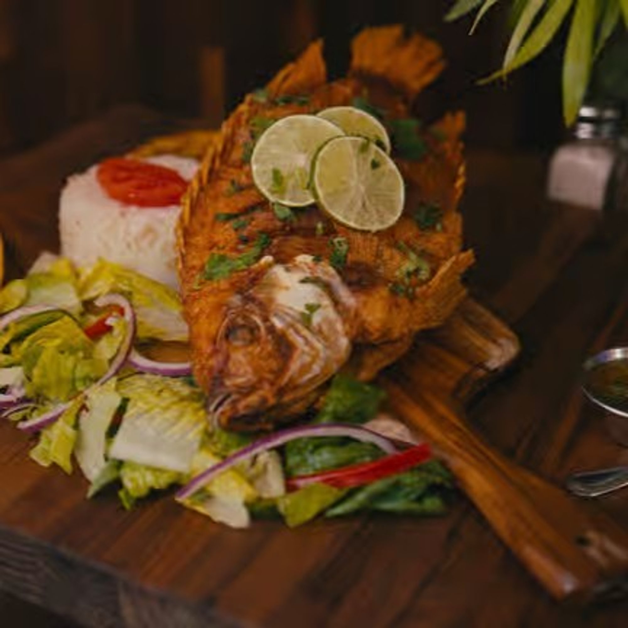 Mojarra Frita/Whole Fried Tilapia