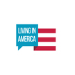 Living in America Logo