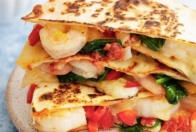 Seafood Quesadillas