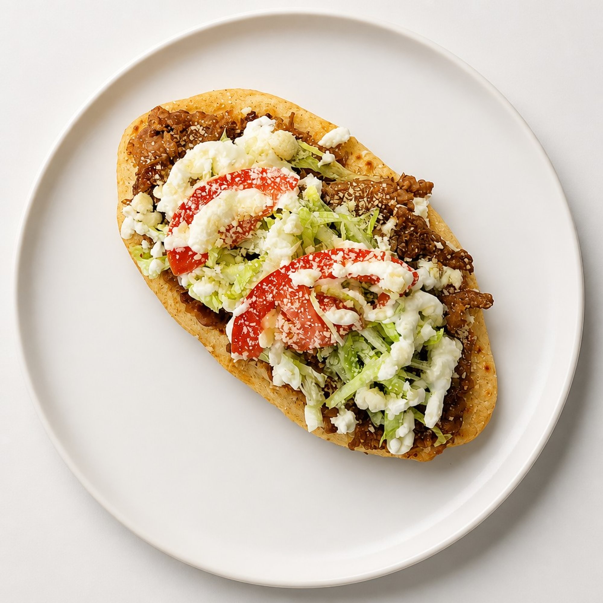 Beef Fajita Huarache
