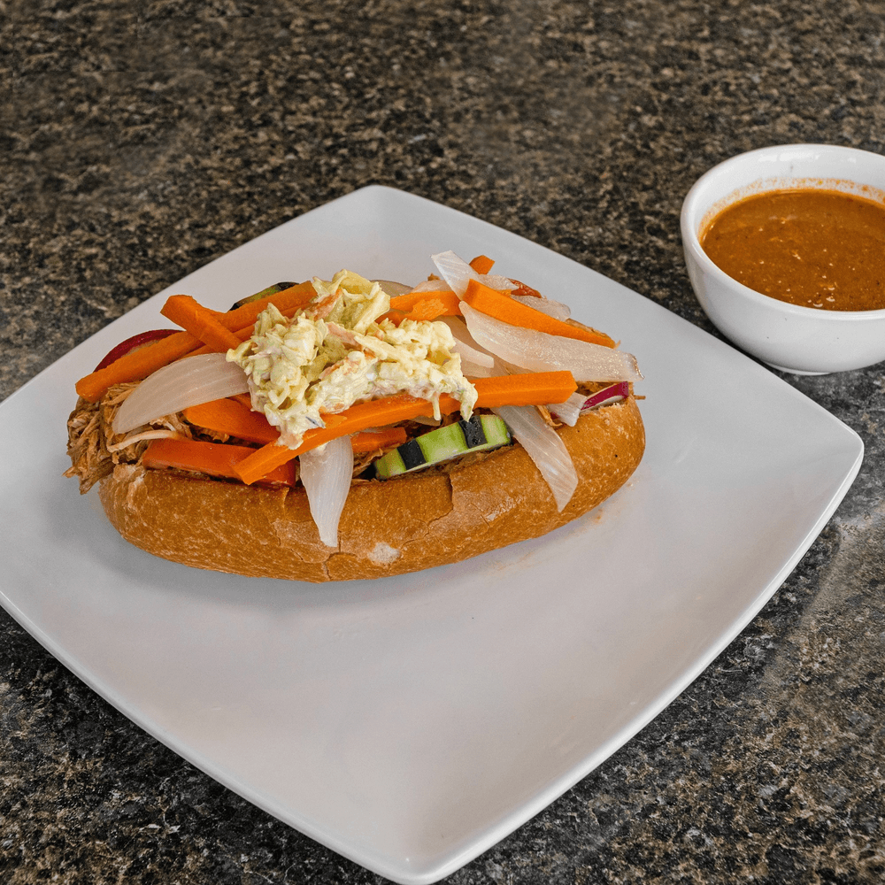 Pan Con Pollo (Chicken Stew Sandwich)