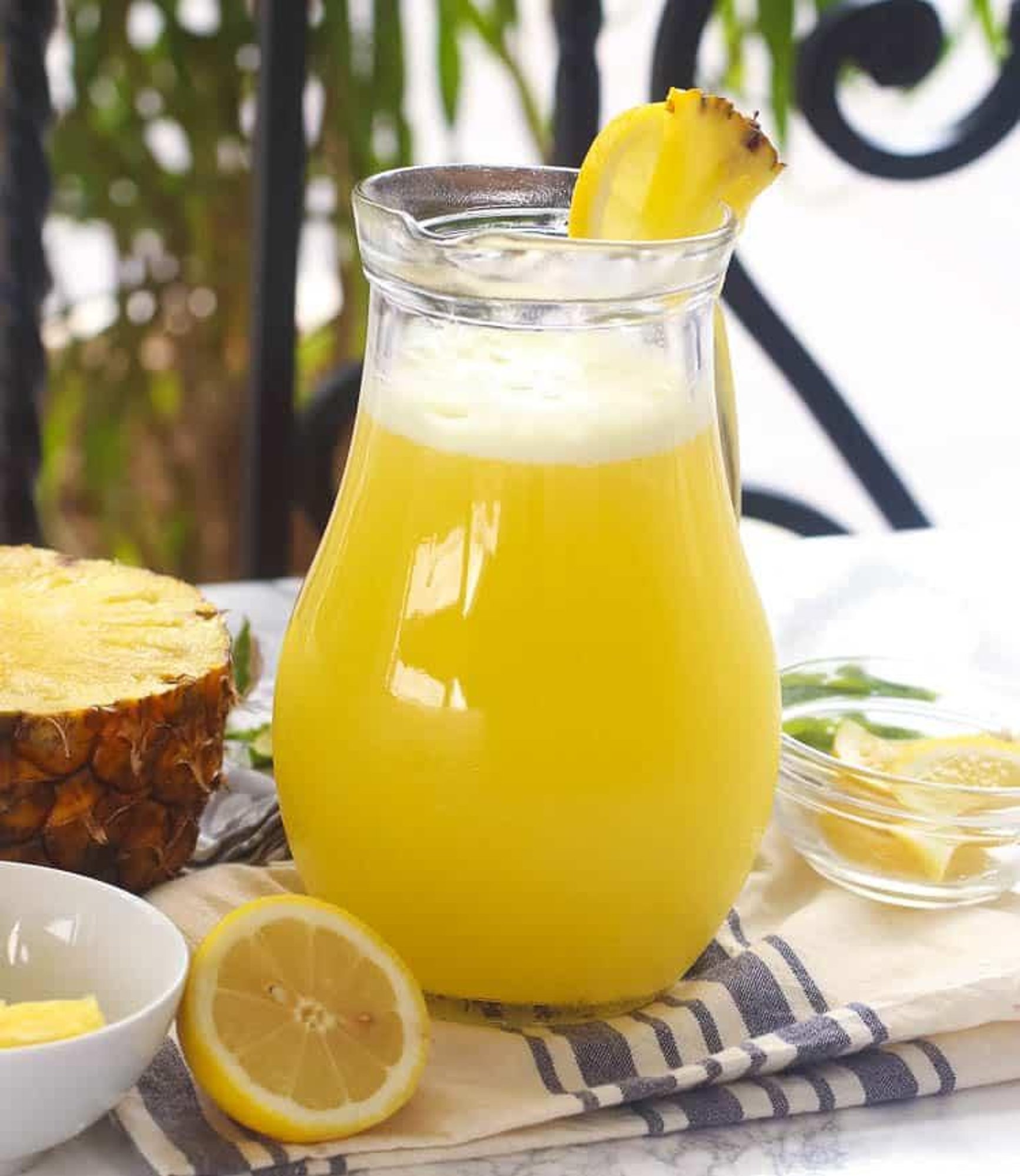 Pineapple juice carafe
