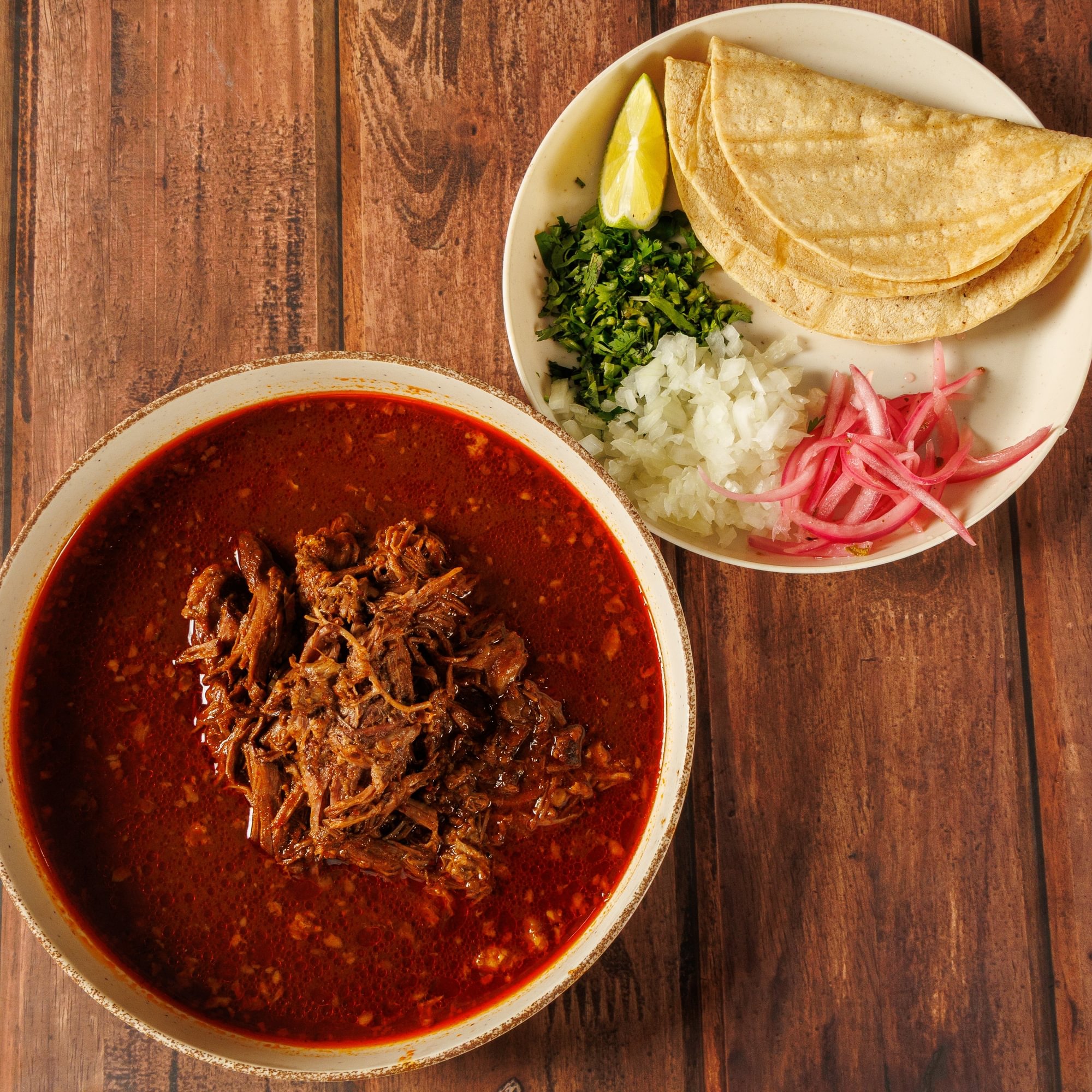 Birria Consomé with meat